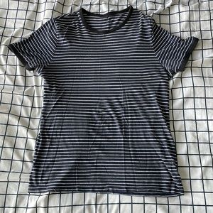 Forever 21 Navy Striped Tee